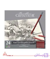 ست ۲۴ تایی مداد طراحی کرتاکالر Cretacolor Graphite Pencils