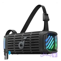 اسپیکر بلوتوثی قابل حمل انکر مدل soundcore Boom 3i، با توان خروجی 50 وات، Bluetooth 5.3 و شارژدهی تا 16 ساعت، دارای استاندارد IP68، قابلیت TWS، شارژ USB Type-C، نورپردازی RGB و اکولایزر قابل تنظیم