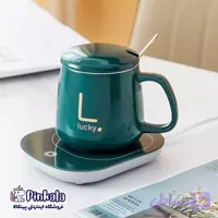 ماگ هیتردار و حرارتی برند لاکی Lucky