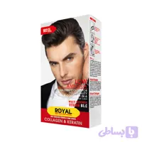 کیت رنگ مو قهوه ای خیلی تیره مردانه رویال کد 102