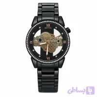 ساعت مردانه Bestwin اسکلتون بند استیل مشکی