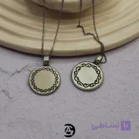 پلاک گردنبند مدل حک بیوتر