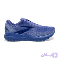 کفش رانینگ زنانه Brooks Ghost 16 | بالشتک نرم و دویدن روان | زیتون کمپ