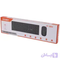 کیبورد و ماوس بی سیم دی نت پلاس DT-2024