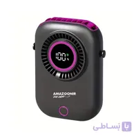 مینی پنکه شارژی آویز گردن، کمر و رومیزی مدل TC-013