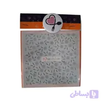 استنسیل کیک مربع طرح برگ دوتایی نسکو (وارداتی)