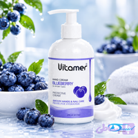 کرم نرم کننده و آبرسان پوست ویتامر (VITAMER) مدل BLUEBERRY حجم ۲۵۰ گرم