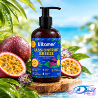 کرم نرم کننده و آبرسان پوست ویتامر (VITAMER) مدل PASSIONFRUIT BREEZE حجم ۲۵۰ گرم