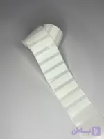 لیبل حرارتی ابعاد 50*15 میلیمتر رنگ سفید مناسب برای پرینترهای حرارتی
