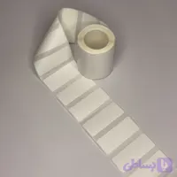 لیبل حرارتی ابعاد 50در20 میلیمتر رنگ سفید مناسب برای پرینترهای حرارتی