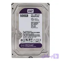 هارد دیسک اینترنال وسترن دیجیتال بنفش ظرفیت 500 گیگابایت (کد N9R1H)