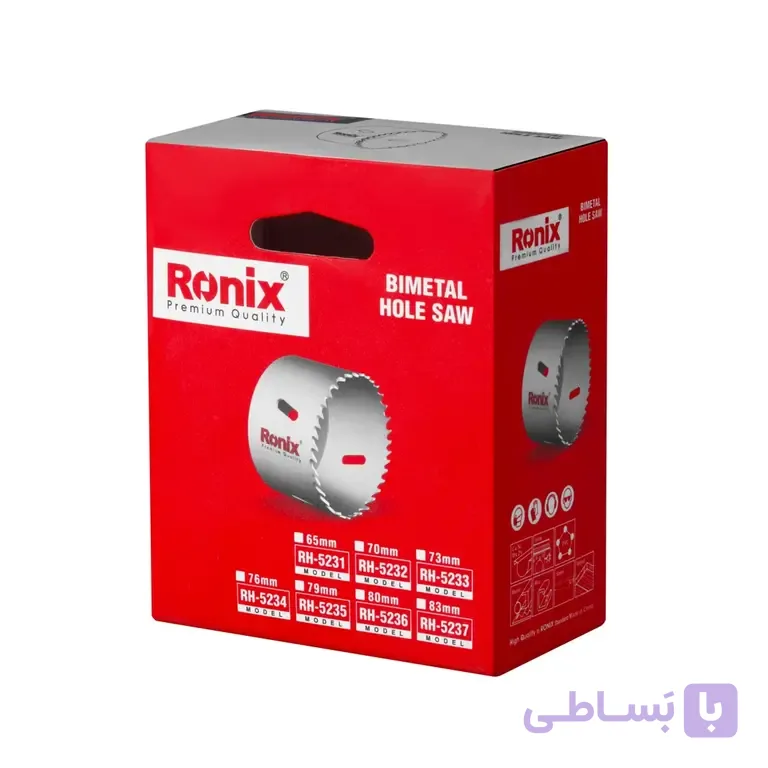 گردبر بایمتال سایز 76 مدلRH-5234 رونیکس