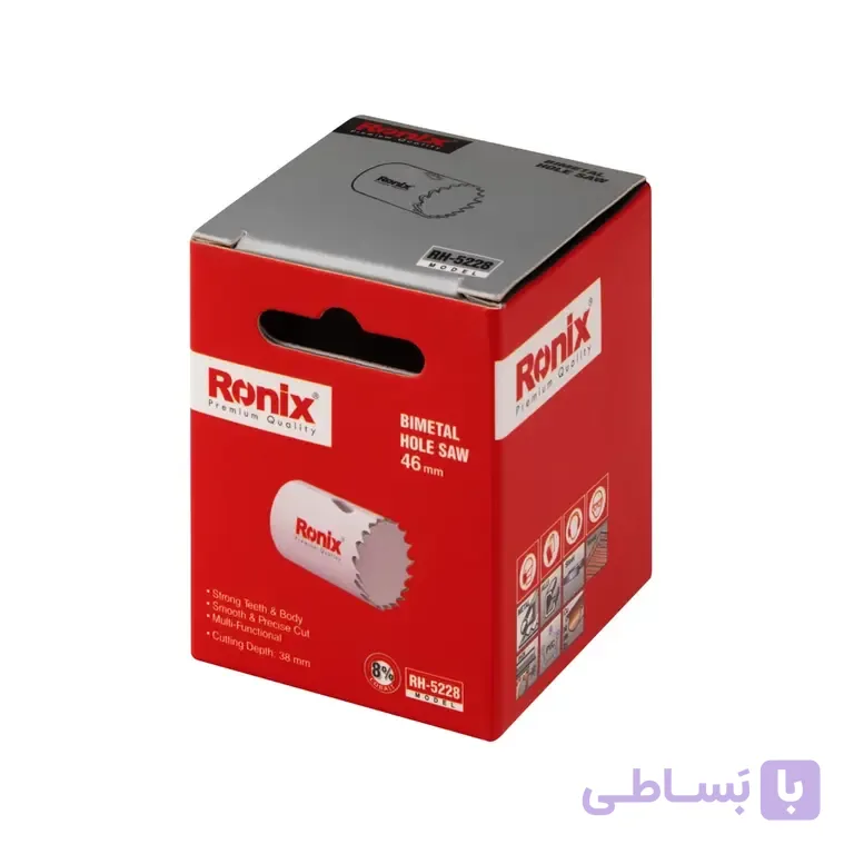 گردبر بایمتال سایز 46 مدلRH-5228 رونیکس