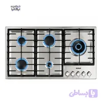 اجاق گاز 5 شعله صفحه ای نیک کالا استیل مدل SGH 103