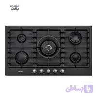 اجاق گاز 5 شعله صفحه ای نیک کالا لعابی مدل EGH 101
