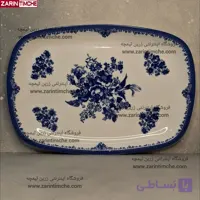 دیس مستطیل چینی زرین مدل فلورانس