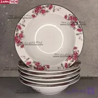 پیاله ماست خوری چینی زرین مدل آران