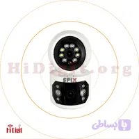 دوربین بی بی کم سیمکارتی چرخشی دو لنز مدل SPIX-D222A