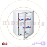 تابلو مینیاتوری روکار درب شفاف ورد پلاست world-plast