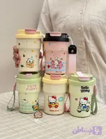 تراول ماگ دوحالته فانتزی طرح حیوانات Portable cup کد004148