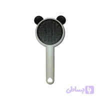 برس حیوانات با دکمه تخلیه مو مدل Pet Brush طرح میکی موس