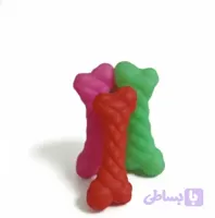 اسباب بازی سگ مدل استخوان سوت دار