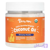 روغن نارگیل سگ و گربه زستی پاوز Zesty Paws Coconut Oil