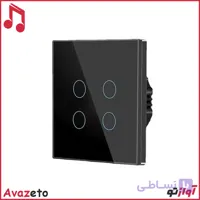 کلید هوشمند چهار پل TUYA مدل P104