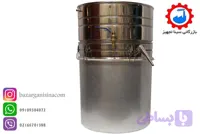 دستگاه عرق گیری یا گلاب گیری سایز 5 ( 50 لیتری اسمی ) لوله کوتاه