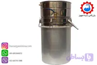 دستگاه عرق گیری یا گلاب گیری سایز 3 ( 30 لیتری اسمی ) لوله کوتاه