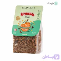 گرانولا پروتئینی فیتنس حاوی موز و بادام زمینی گرانولایف – 650 گرم