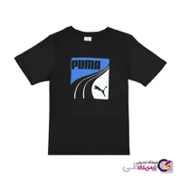 تیشرت پوما نخ پنبه پسرانه سایز M رنگ مشکی