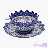 مینا کاری کاسه بشقاب کد mk301