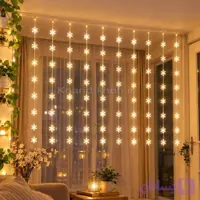 ریسه دونه برف Icicle پرده ای