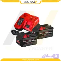 کیت باتری و شارژر 18 ولت میلواکی M18FORGENRG-602 ظرفیت 6 آمپر