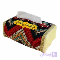کاور دستمال کاغذی مخمل، طرح سنتی کد 40572115