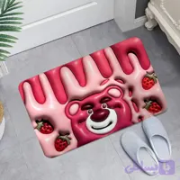 پادری سه بعدی 3d طرح خرس لوتسو سایز بزرگ 80در50