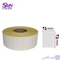 لیبل کاغذی 25*35*2000