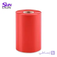 ریبون قرمز وکس رزین 110*300