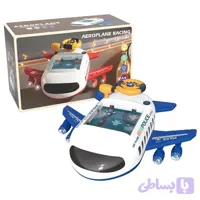 ماشین بازی فرمون دار طرح هواپیما مدل Airplane Racing کد 805، موزیکال و چراغدار و آموزشی