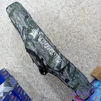 کیف ماهیگیری سه زیپ 90 سانت برزنتی کیف ماهیگیری مناسب چوب ماهیگیری و چرخ ماهیگیری