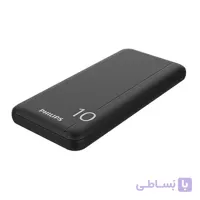 پاوربانک فیلیپس مدل DLP1812PB ظرفیت 10000میلی آمپر ساعت گارانتی 24 ماهه سی آوا