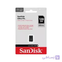 فلش مموری سن دیسک مدل Ultra Fit USB3.2 ظرفیت 128 گیگابایت