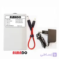پاوربانک و یوپی اس اضطراری(UPS)کارتخوان آلمادو تک پورت 6000میلی آمپر بهمراه شارژر استاندارد با گارانتی
