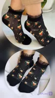 جوراب وارداتی گل مینیاتوری
