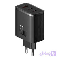 شارژر 65 وات بیسوس مدل Cube Pro سه پورت