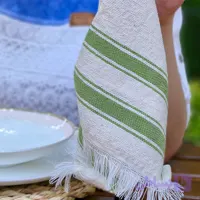 حوله دستباف طرح حاشیه ۴۰×۵۰
