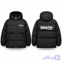 کاپشن ضد آب داخل پشمی Balenciaga (در 2 رنگبندی)