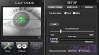 نرم‌افزار تخمین و ثبت نگاه Gaze Estimation