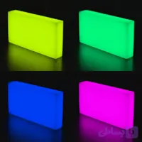 سنگ نورانی (20*10)RGB - لایت استون | لوکس نور